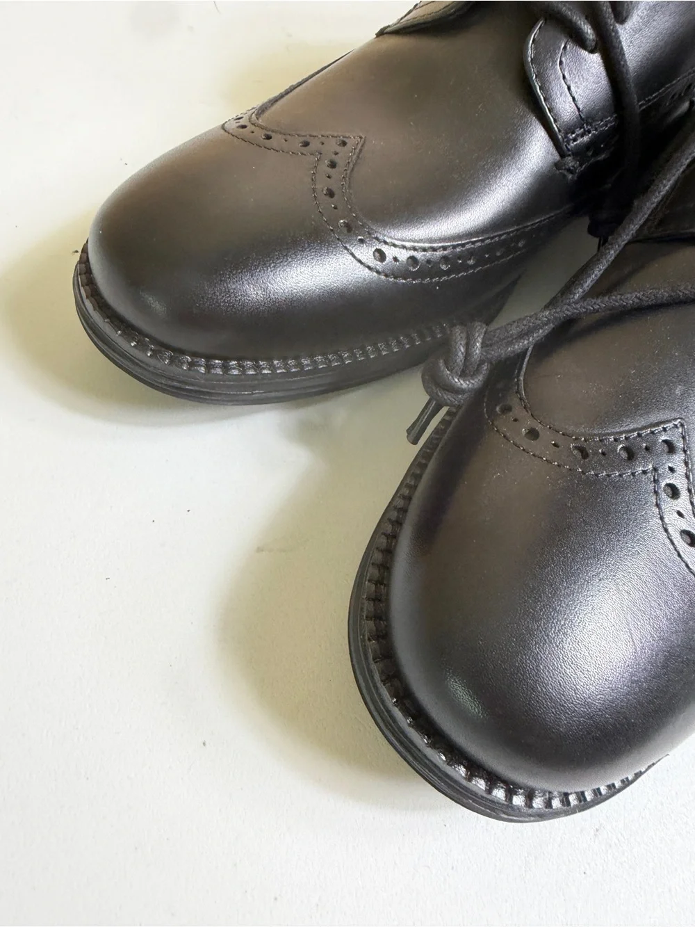 NWOT COLE HAAN MEN'S ORIGINAL GRAND WINGTIP OXFORD BLACK BLACK C27984 size 11